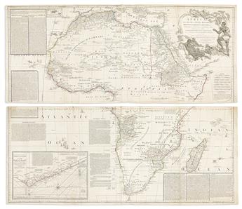 (AFRICA.) S. Boulton; after Jean-Baptiste Bourguignon d'Anville. Africa, with all its States Kingdoms, Republics, Regions, Islands, &c           